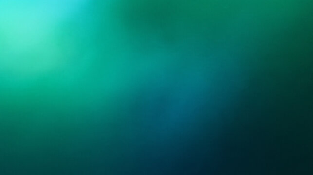 Abstract Green and Blue Gradient Texture Background