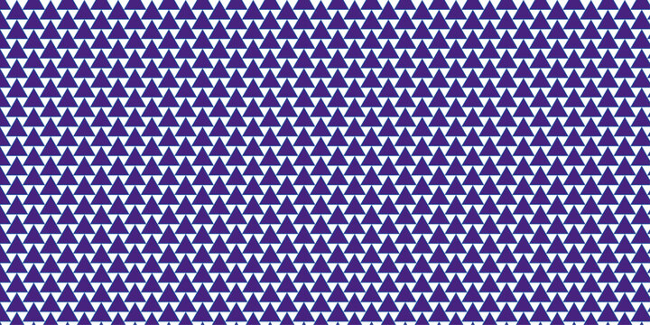 Repeating pattern of purple triangles on a transparent background