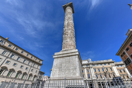 Marcus Aurelius Column - Rome, Italy