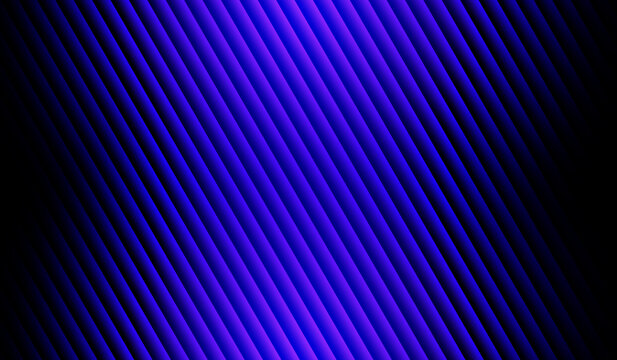 Abstract dark blue and purple diagonal striped background or texture pattern