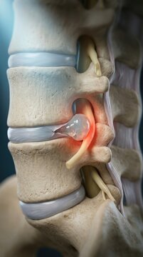 Anatomical lumbar pathology: acute back, chronic pain, spinal disorder, nerve compression, disc disease, vertebral problem, orthopedic aspect, neurological issue.