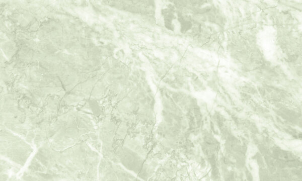 Pale green marble texture with delicate veining is presented on transparent background