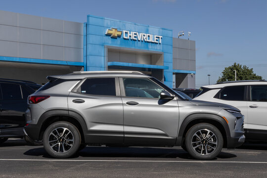 Chevrolet Trailblazer AWD LT Small SUV at a dealership. Chevy offers the Trailblazer with a 1.3L Turbo Ecotec engine. MY:2026