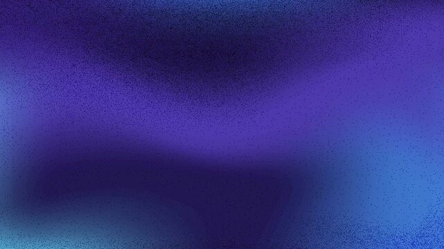Grainy sky background abstract for video and social media. Blue noise gradient background. Christmas soft cold transition Navy grainy texture gradation cover. Water surface pattern. 