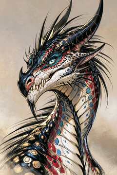 chinese dragon head