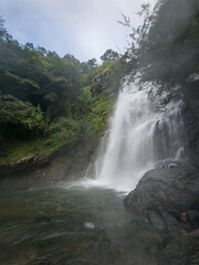 Cascadas y montañas en la comarca Panama © crist.cort