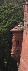 Wall turret at Wawel Castle in Krakow © Jeremy