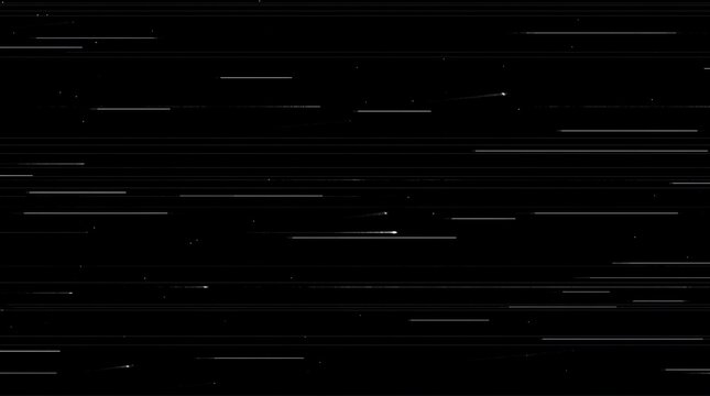 Analog Tape Magnetic Horizontal Dropouts Glitch Texture Overlay