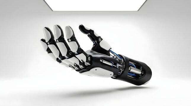 Futuristic Cybernetic Robotic Hand Prosthetic