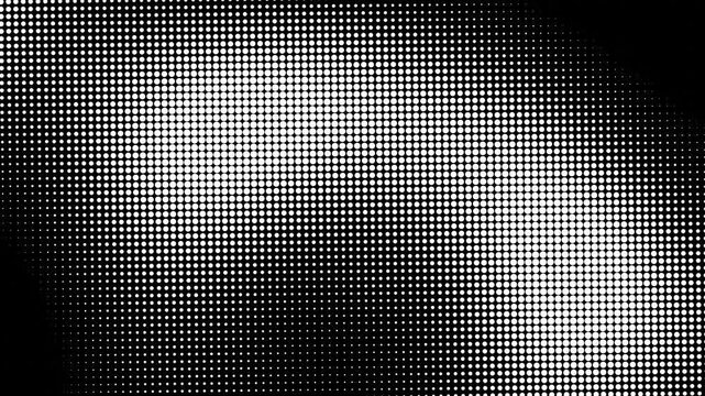 Abstract halftone dot pattern background, monochrome gradient, dynamic light effect, digital graphic resource, modern design element, subtle texture, clean composition