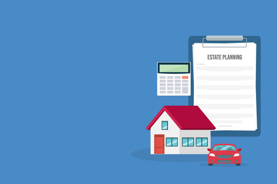 Property Succession and Estate Planning with House and Financial Documents