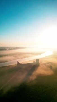 Zamek w Kole at Sunrise
