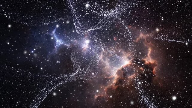 星雲を漂う無数のスターダスト