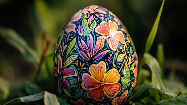 Decorated Easter Egg