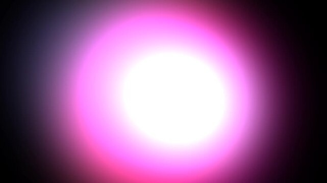 Abstract glowing purple light background animation with bright white center pulse and soft magical energy aura for modern video projects design and motion graphics
