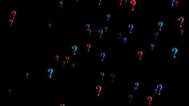 question mark background