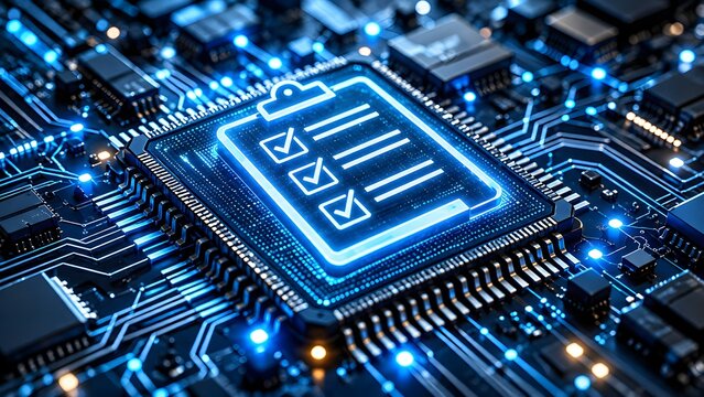 Automated Quality Assurance and Digital Compliance Checklist on Microchip for Process Validation, Testing and Technology Governance