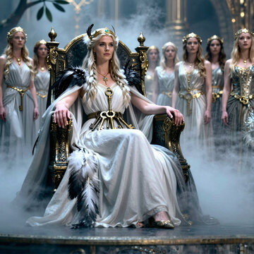 Frigga, Norse goddess queen