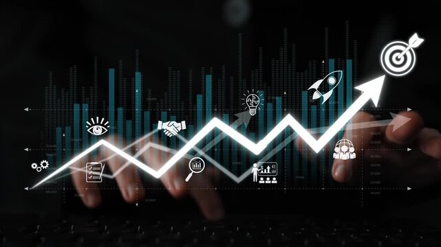 Business growth strategy drives goal achievement. Business growth improves performance, supports innovation, business growth tracks success, and business growth builds future. Marrow