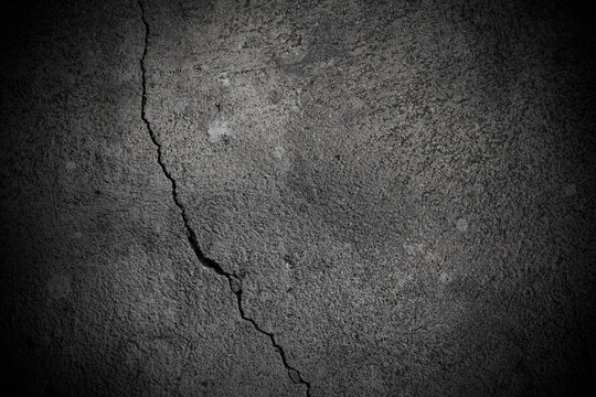 Old wall texture cement dark black gray background abstract grey color design are light with white gradient background.