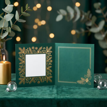 Christmas greeting card Design