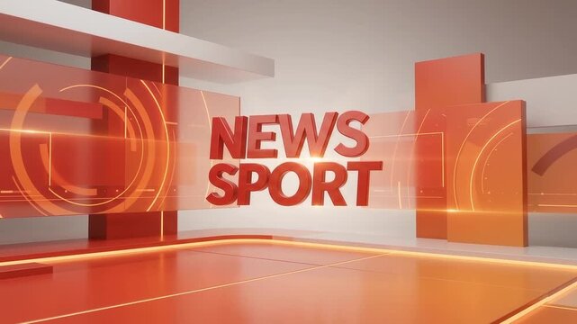 News Sport featuring dynamic movement on green screen