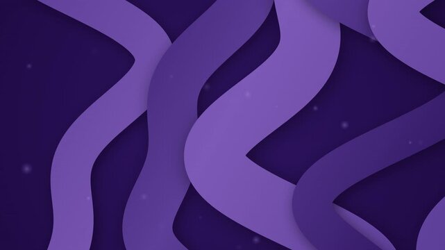 Abstract Purple Wave Background with Subtle Glitter