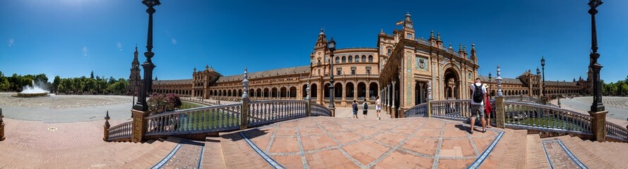 Plaza de España, Seville, Spain © Elie