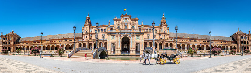 Plaza de España, Seville, Spain © Elie