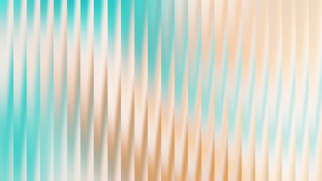 Abstract background, with vertical gradient, stripes in cyan, and peach
