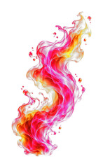 Fototapeta premium PNG Abstract blue and purple flowing liquid wave mobile wallpaper