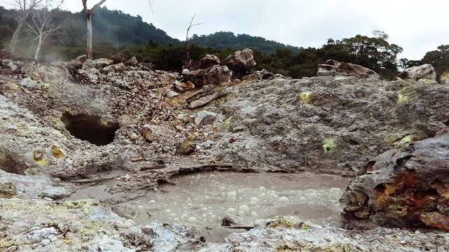 Vulkan Jaboi geothermal area at Pulau Weh island in Sumatra, Aceh, Indonesia