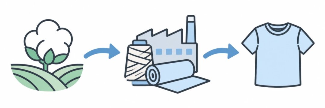 Cotton traceability from farm to textile production and garment