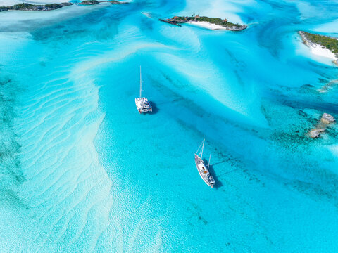 Boats in Bahamas