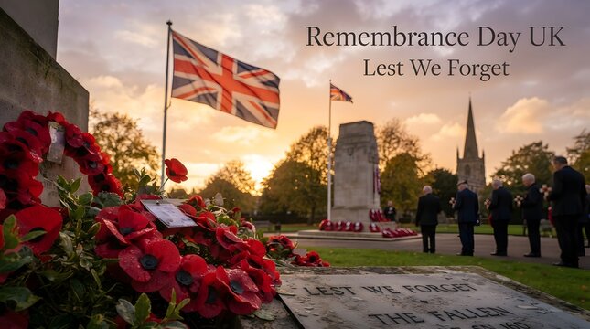 Honoring the fallen a remembrance day reflection in the uk commemorating sacrifice and valour with poppies and respectful observance