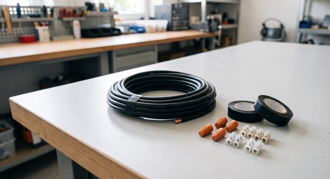 Electrical repair materials and cable
