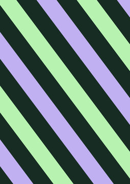 A pattern of diagonal stripes in light green, light purple, and dark grey colors.