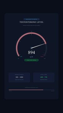 Speedometer gauge speedometer test speed test meter loop animation
