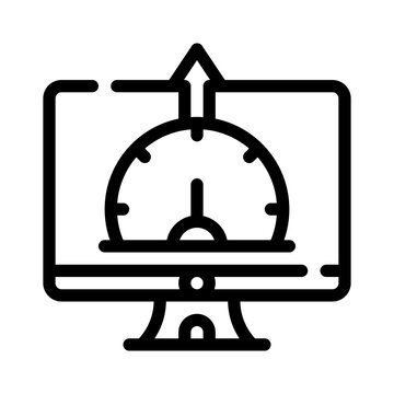 uptime line icon