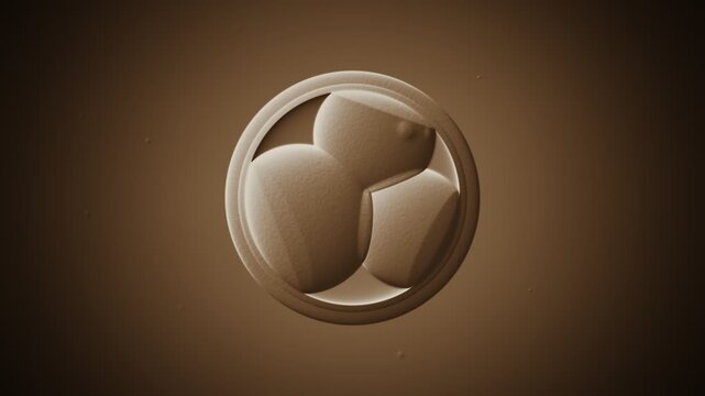 IVF Embryo Cell Division To Blastocyst Microscope Time Lapse