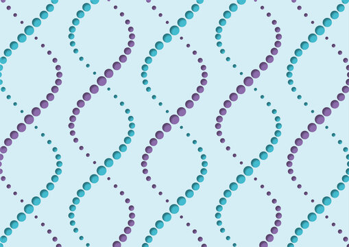 DNA molecules, conceptual illustration