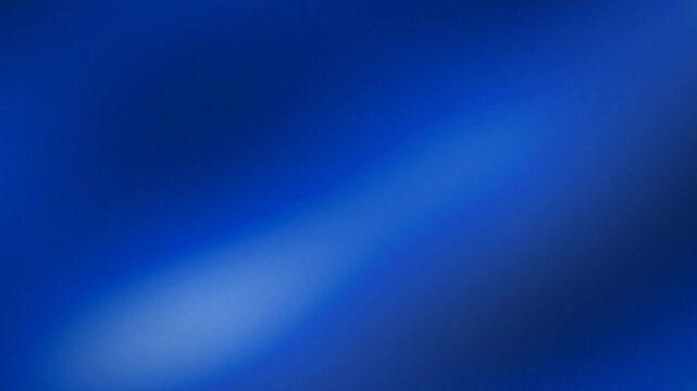 Moving abstract blurred sapphire blue background, slow calm gradient loop for luxury, jewelry and premium branding