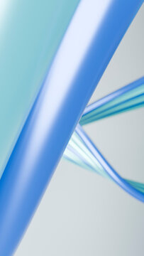 Dna double helix molecular structure illustration