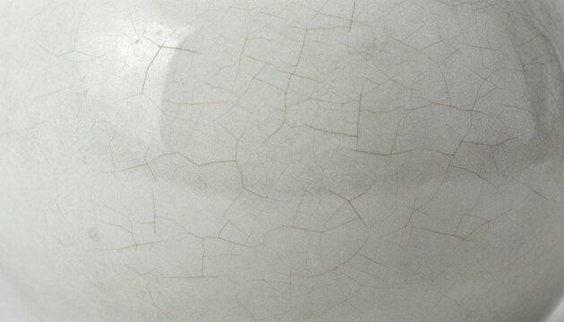 Shallow ceramic glaze cracks under soft side light