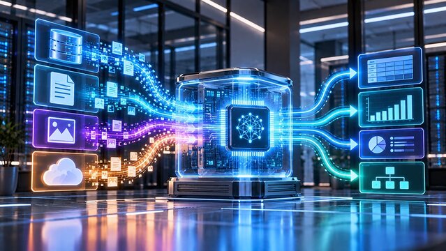 Intelligent Data Processing with AI Powered Automated Analysis and Data Transformation