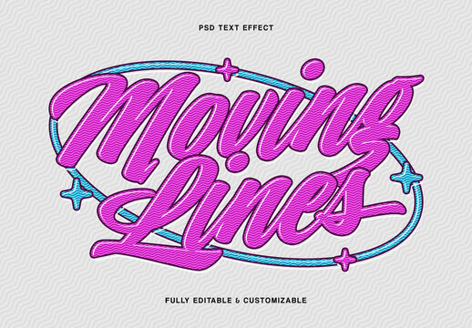Groovy Wavy Text Effect
