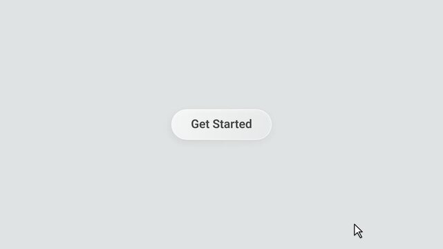 Multiple Frames with 'Get Started' Button Mockup - UI Design Template