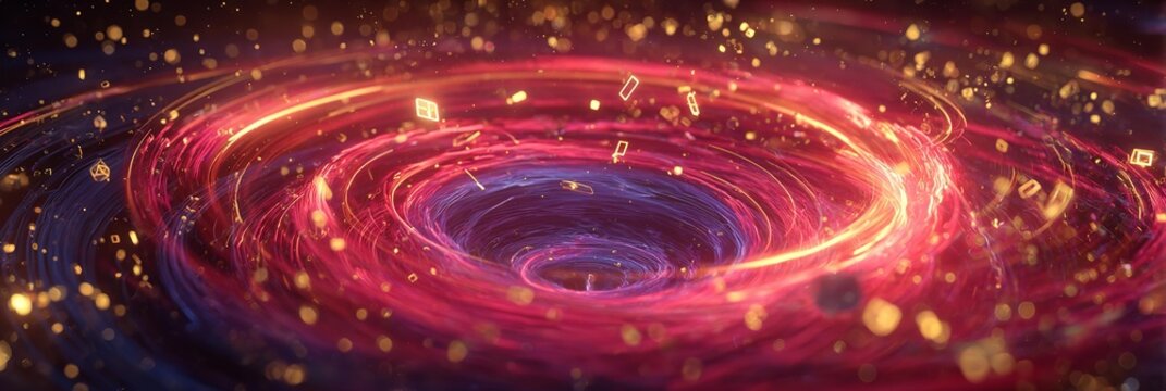 abstract swirl background