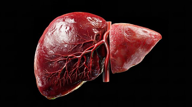 Healthy human liver organ