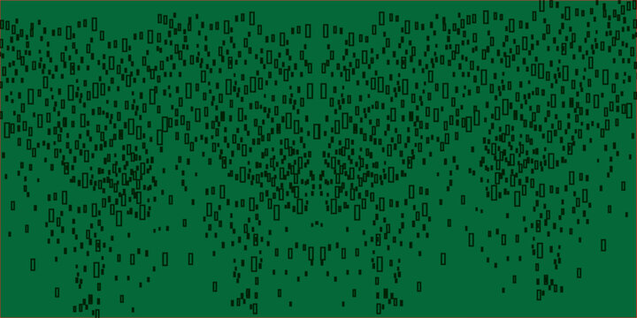 Abstract green digital texture with dense black pixel patterns, creating a futuristic matrix-style background. Perfect for technology, cyber, data, gaming, and digital design projects.